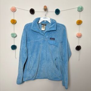 Patagonia Re-Tool Snap-T Light Blue Pullover